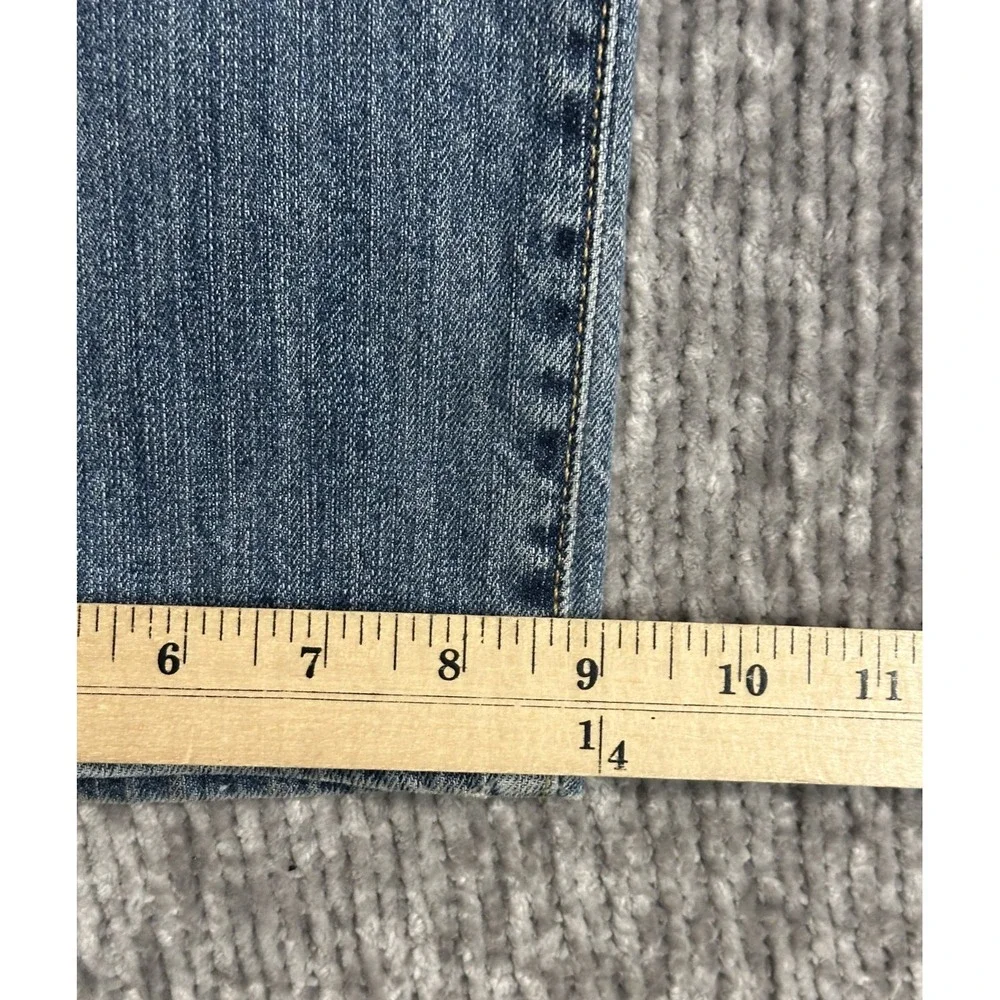 Lucky Brand 181 Relaxed Straight Jeans Men's 34x30 Blue Denim Pants Cotton